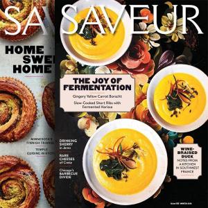 73% Off Saveur Print Magazine 1-Year Subscription