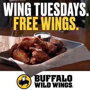 Buy 1, Get 1 Free Traditional Wings