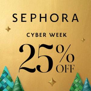 25% Off Cyber Week