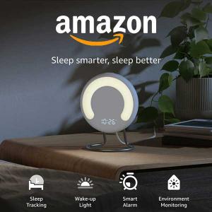 29% Off Amazon Halo Rise Bedside Sleep Tracker with Wake-up Light & Smart Alarm