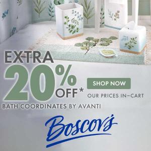 Extra 20% Off Bath Coordinates by Avanti