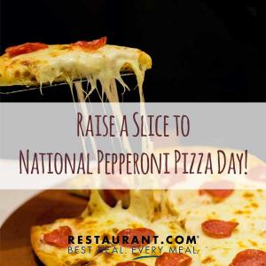 National Pepperoni Pizza Day: $10 for $25 Certificates