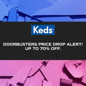 Doorbusters Price Drop Alert: Up to 70% Off