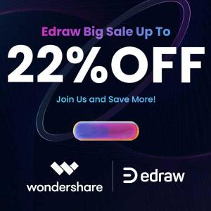 Edraw Big Sale: Up to 22% Off