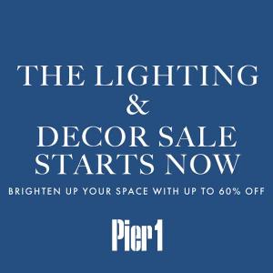 Lighting & Decor Sale: Up to 60% Off