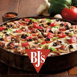 50% Off Pizza & $5 BJ’s Brewhouse Margarita Every Monday